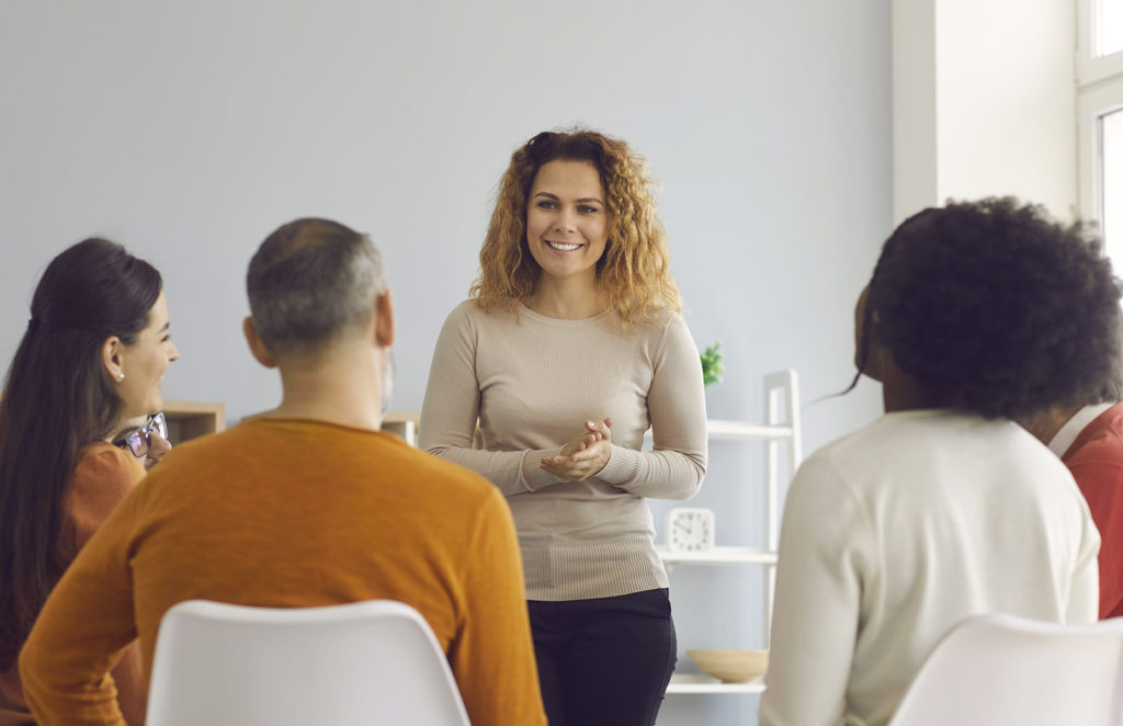 hearing and speech in group setting